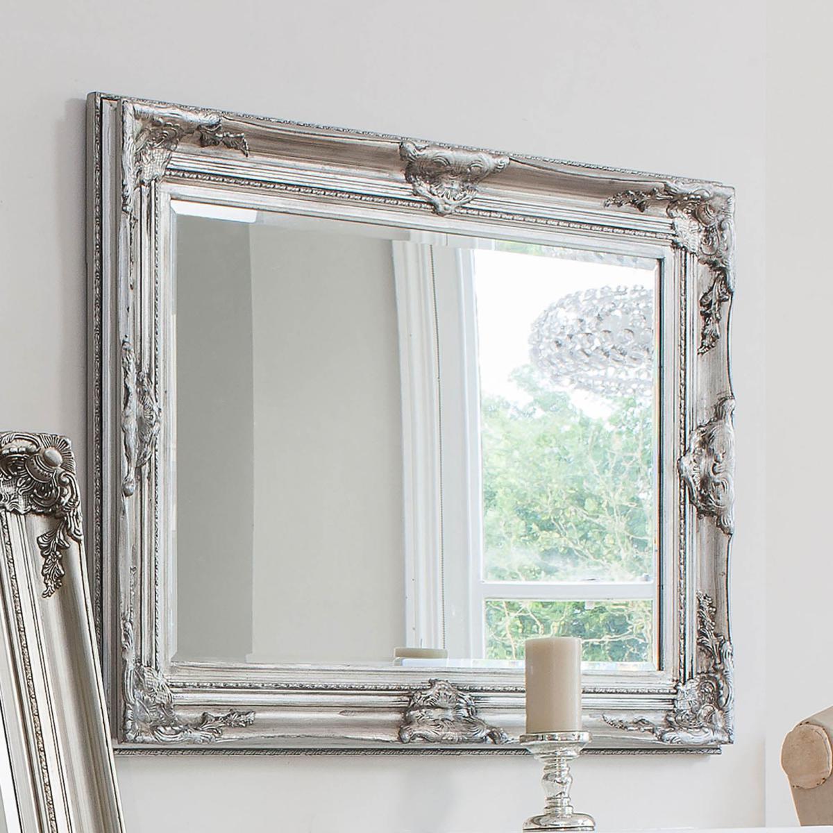 Harrow Silver Effect Wall Mirror Silver Effect