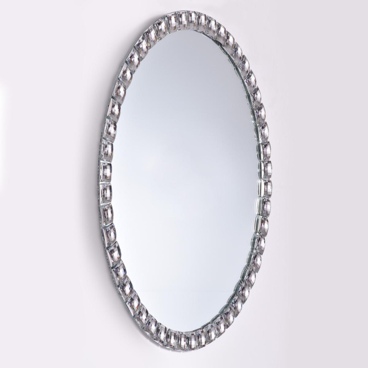 Jewel Round Mirror Clear – image 3