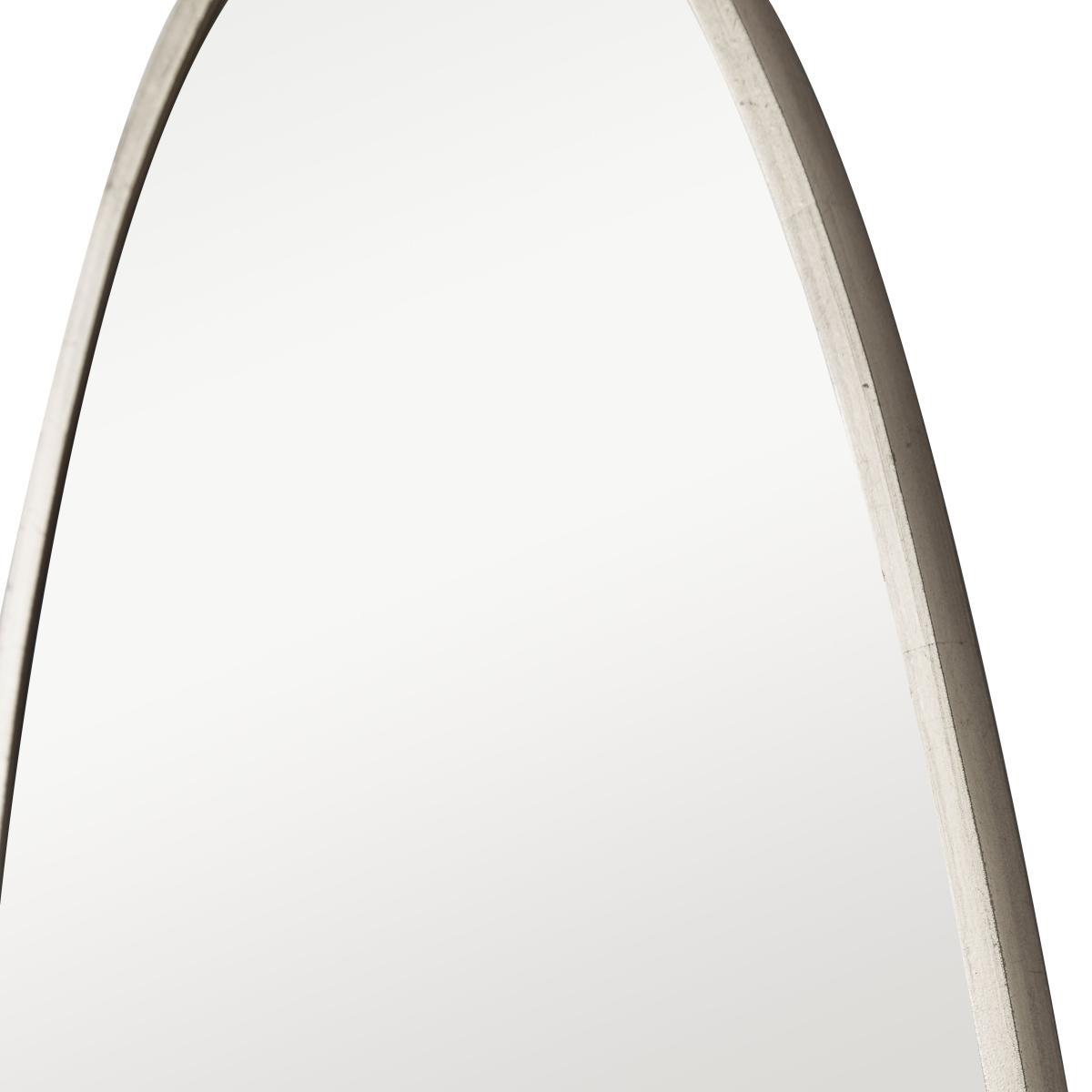 Pebble 120cm x 45cm Wall Mirror Silver – image 4
