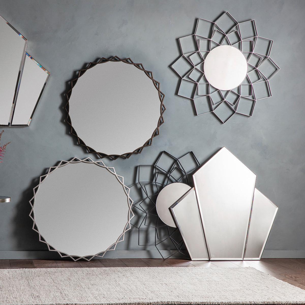 Enzo Wall Mirror Silver – image 4