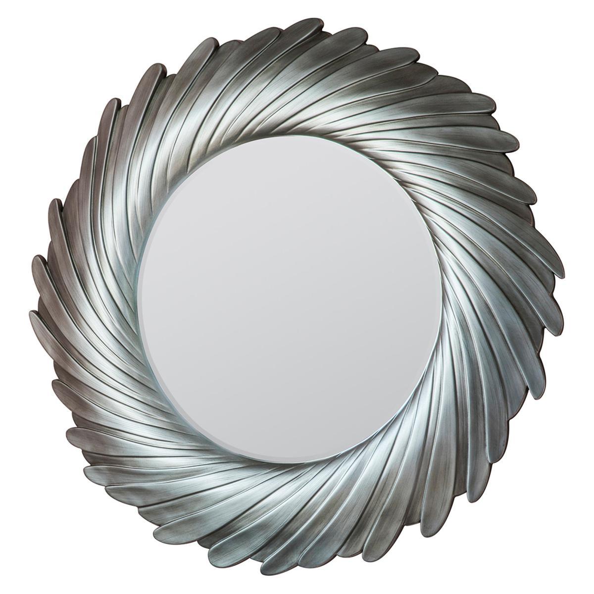 Iskra Wall Mirror 100x100cm Silver – image 3