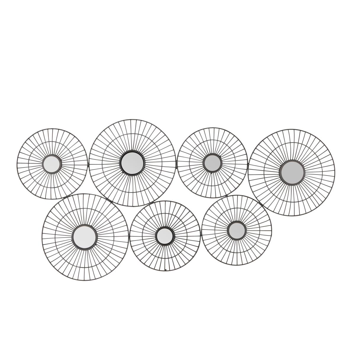 Juala Metal Indoor Outdoor Wall Art Black – image 3