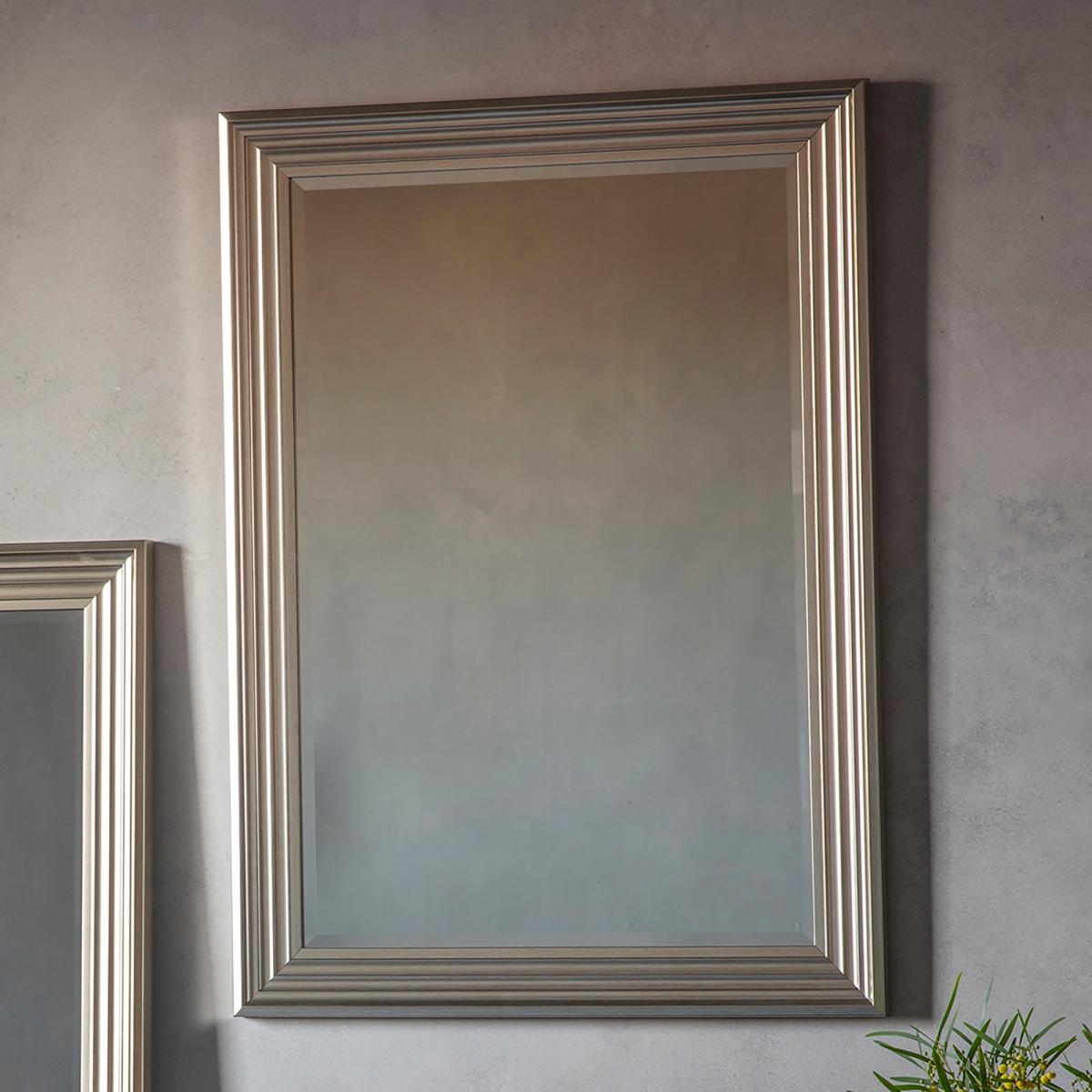 Jennings Mirror 76 x 107cm Silver Silver – image 1