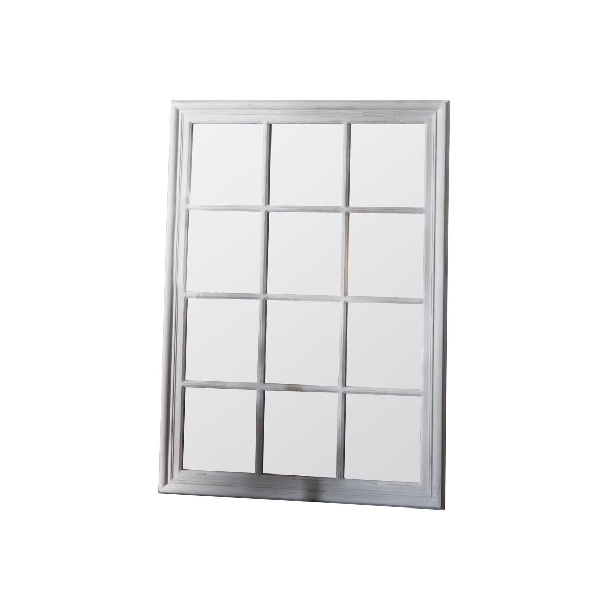 Lenox Mirror Antique White 95 x 130cm White – image 1