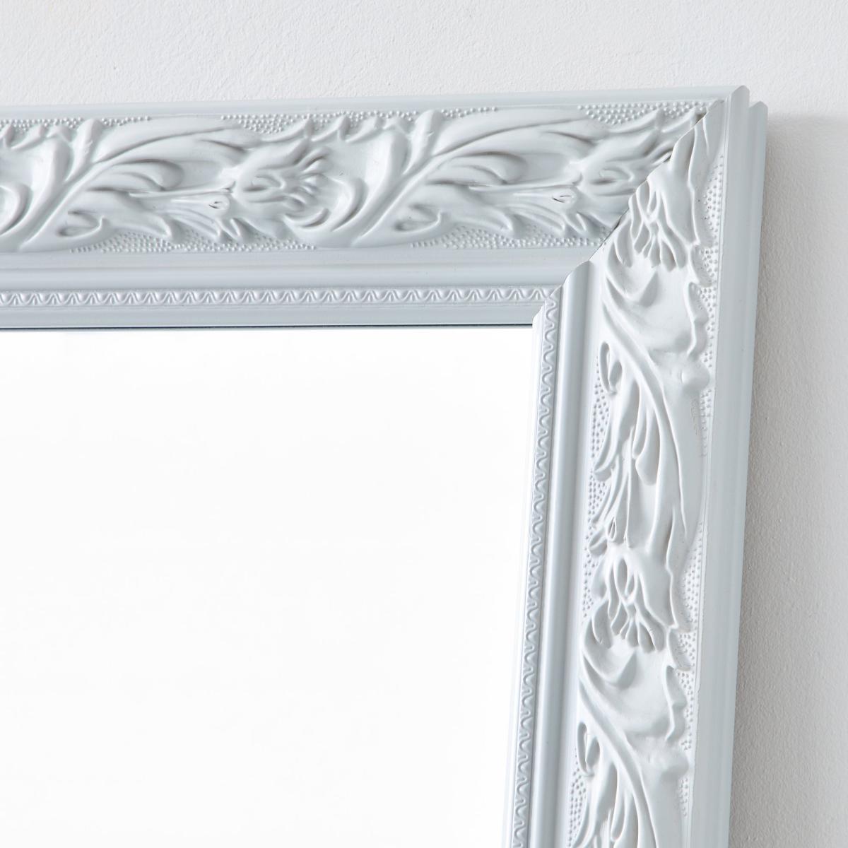 Decorative Wall Mirror 102x72cm Grey Grey – image 2