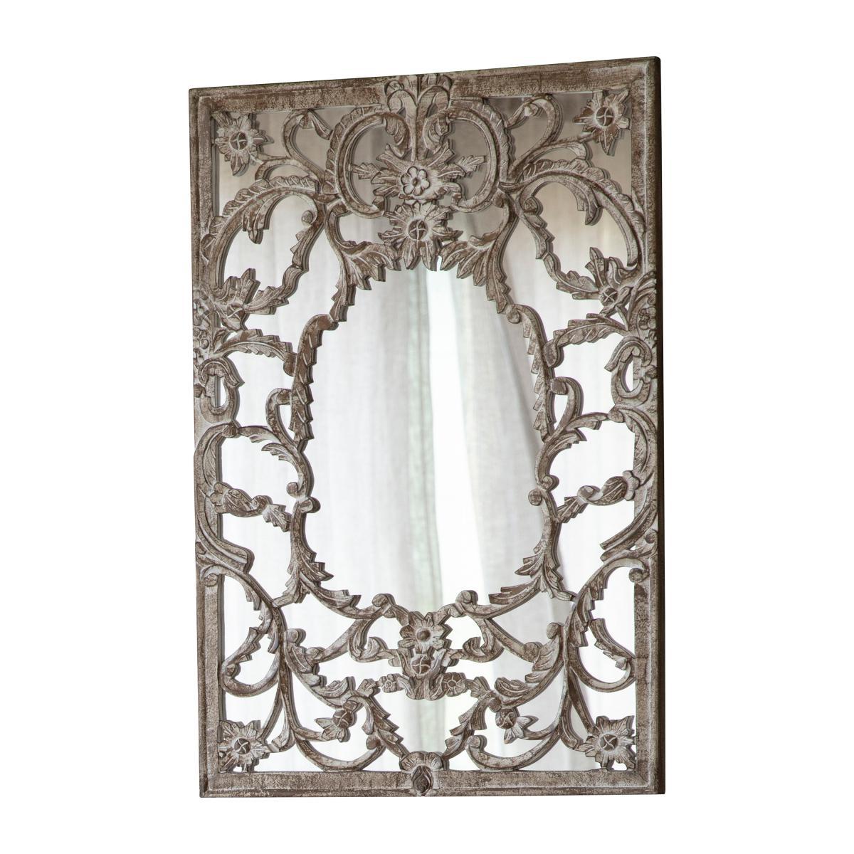 Carina Wall Mirror 60x90cm Natural – image 2