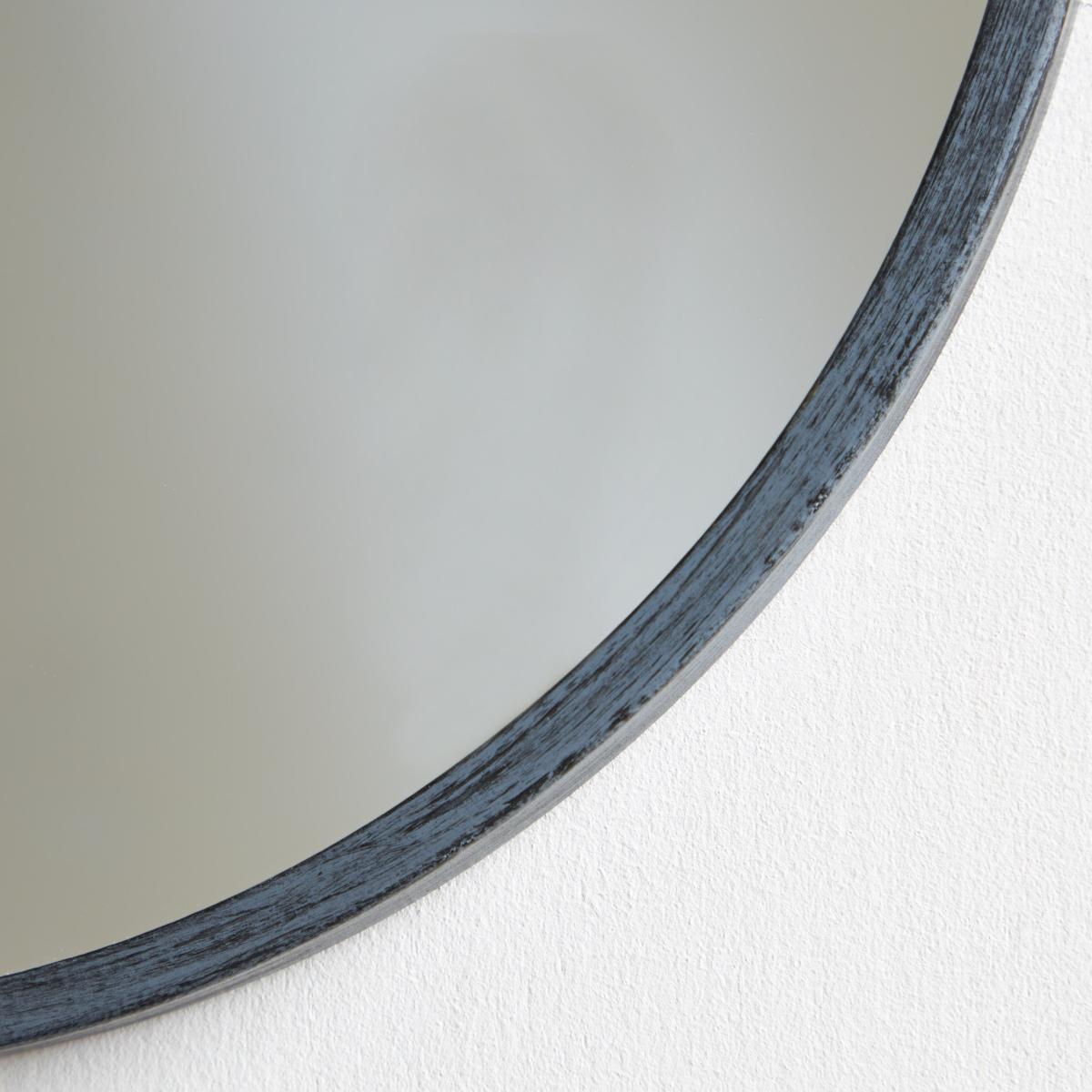Double Arch Metal Mirror 60cm x 90cm Pewter – image 2