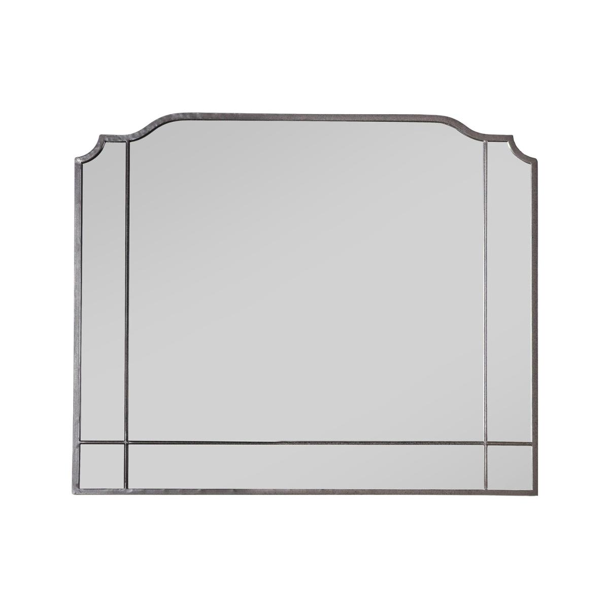 Warri Overmantel Mirror 105 x 87cm Grey – image 2