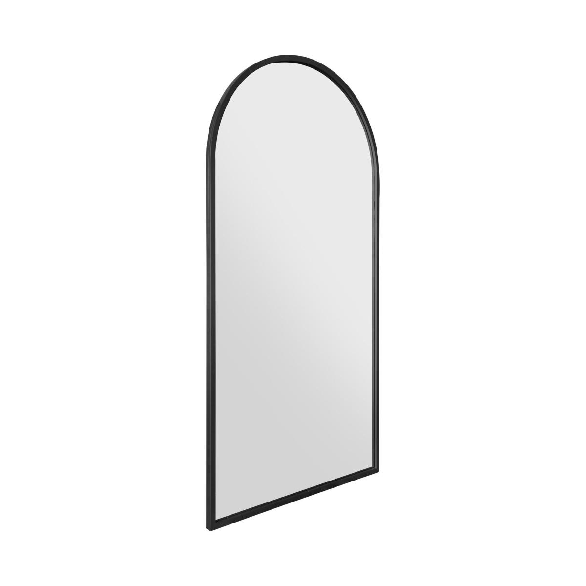 Arcus Framed Arched Leaner Wall Mirror Black – image 2
