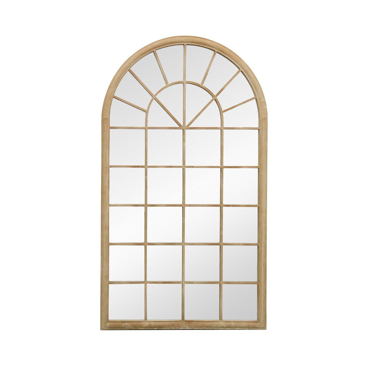 Somerley Extra Large Country Arch Indoor Outdoor Wall Mirror Natural – image 2