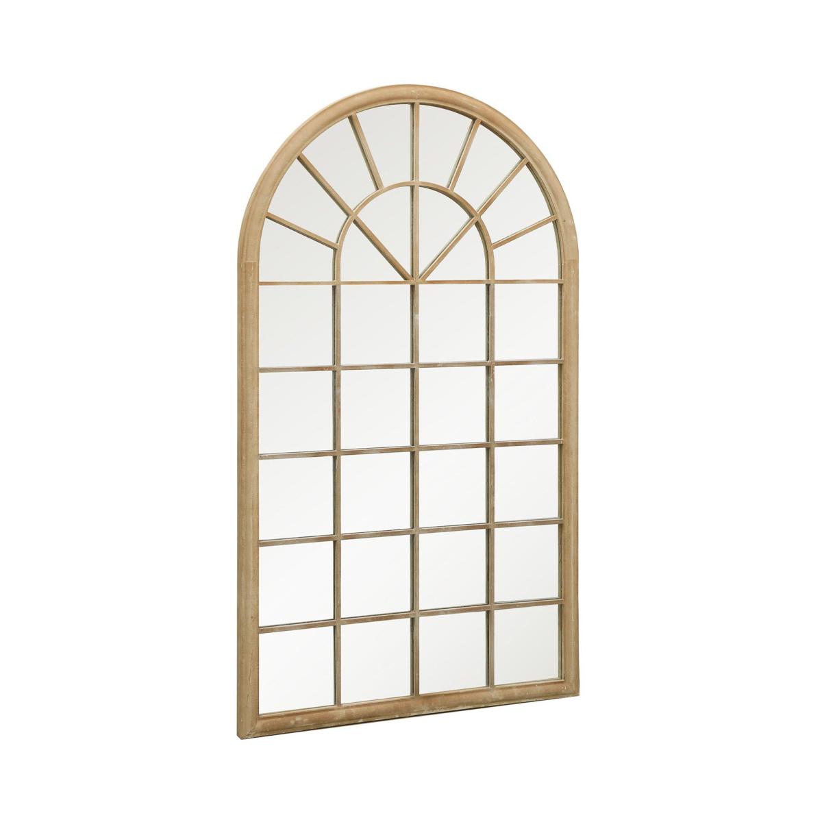 Somerley Extra Large Country Arch Indoor Outdoor Wall Mirror Natural – image 3