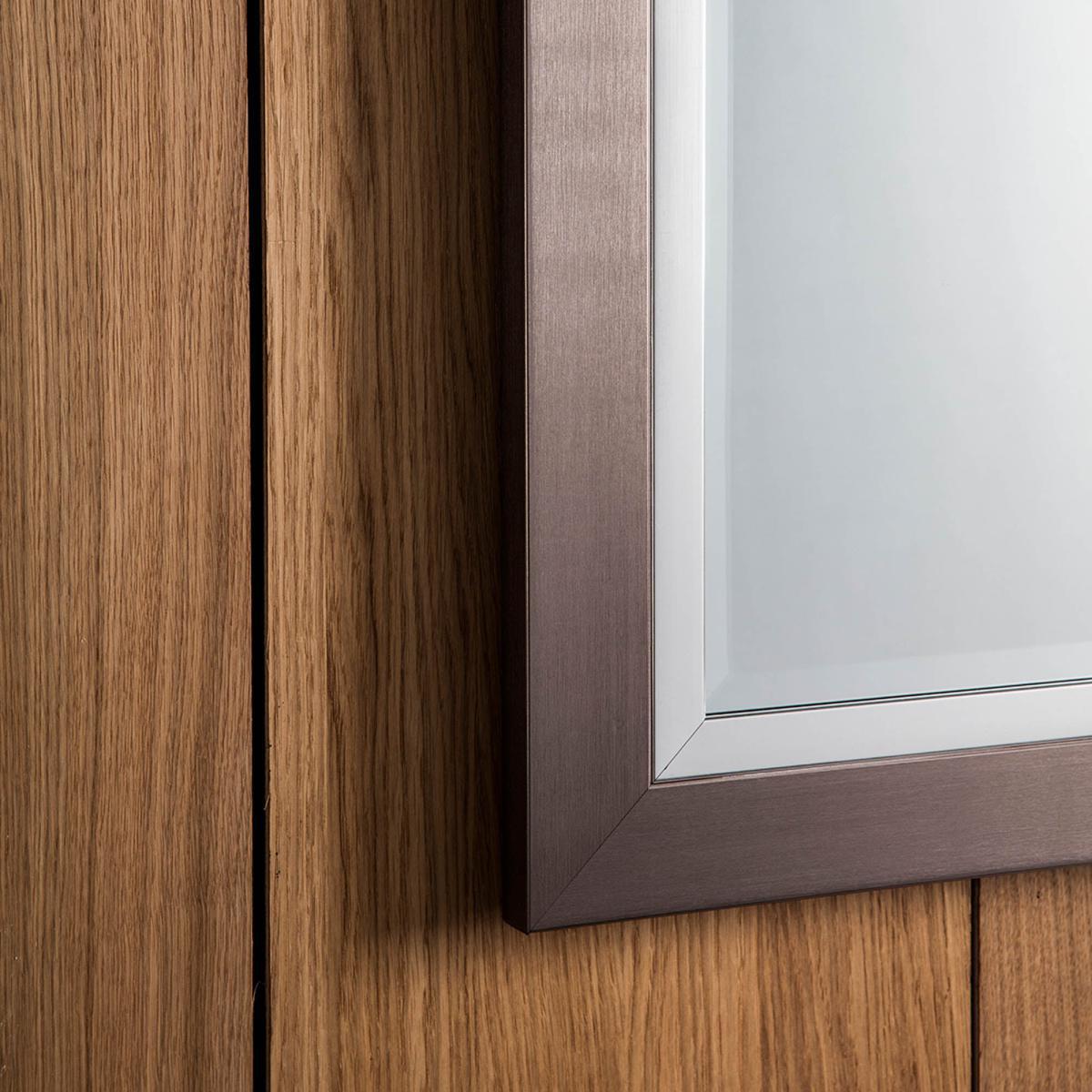 Rylston 107x76cm Wall Mirror Silver Effect – image 2