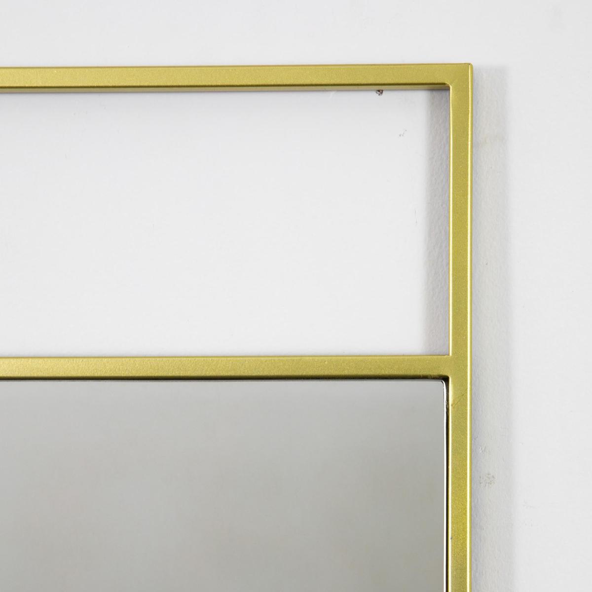 Venlo Mirror 61 x 102cm Gold Effect – image 2