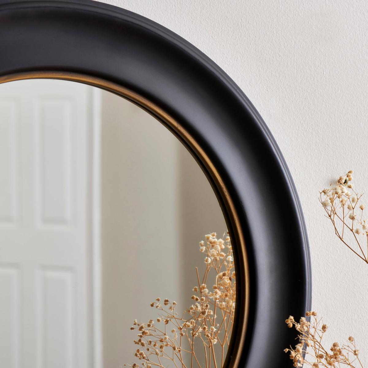 Hanna Wall Mirror Black – image 2