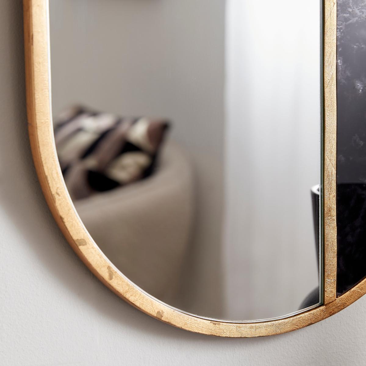 Lexi Wall Mirror 60x30cm Black – image 2