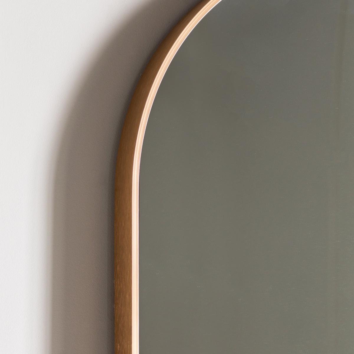 Malton Oval Wall Mirror Gold – image 2
