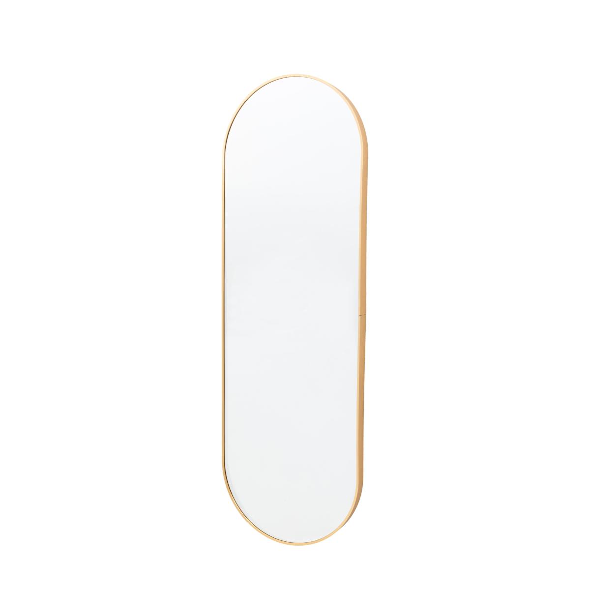 Malton Oval Wall Mirror Gold – image 3