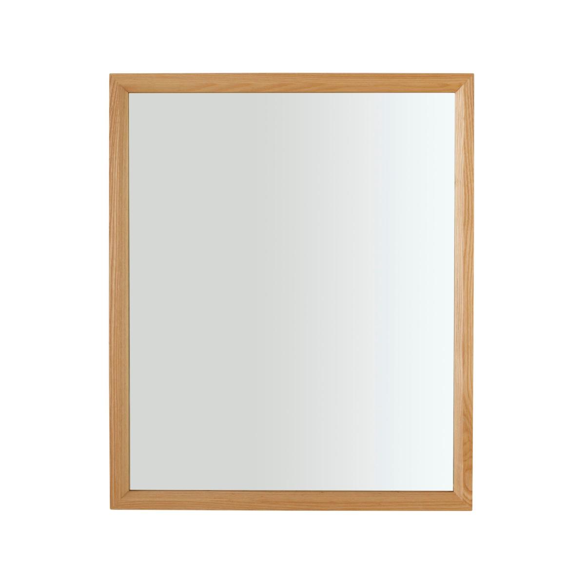 Ashwood Framed Wall Mirror 60cm x 50cm Natural – image 3