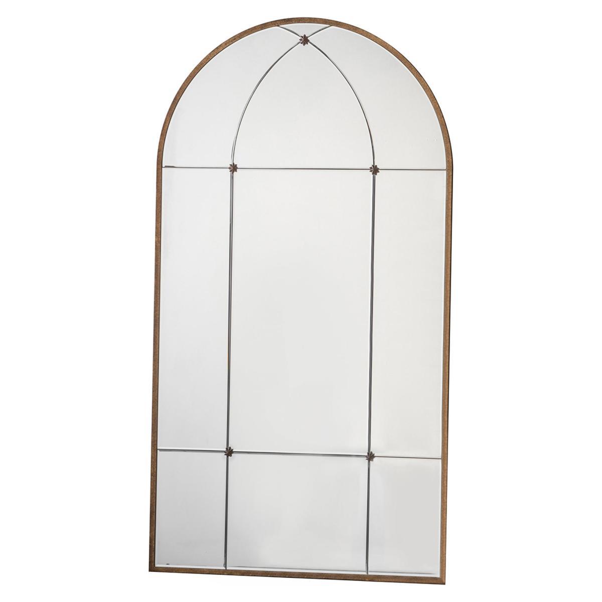 Kyra Arch Mirror 140x76cm Gold Effect – image 2