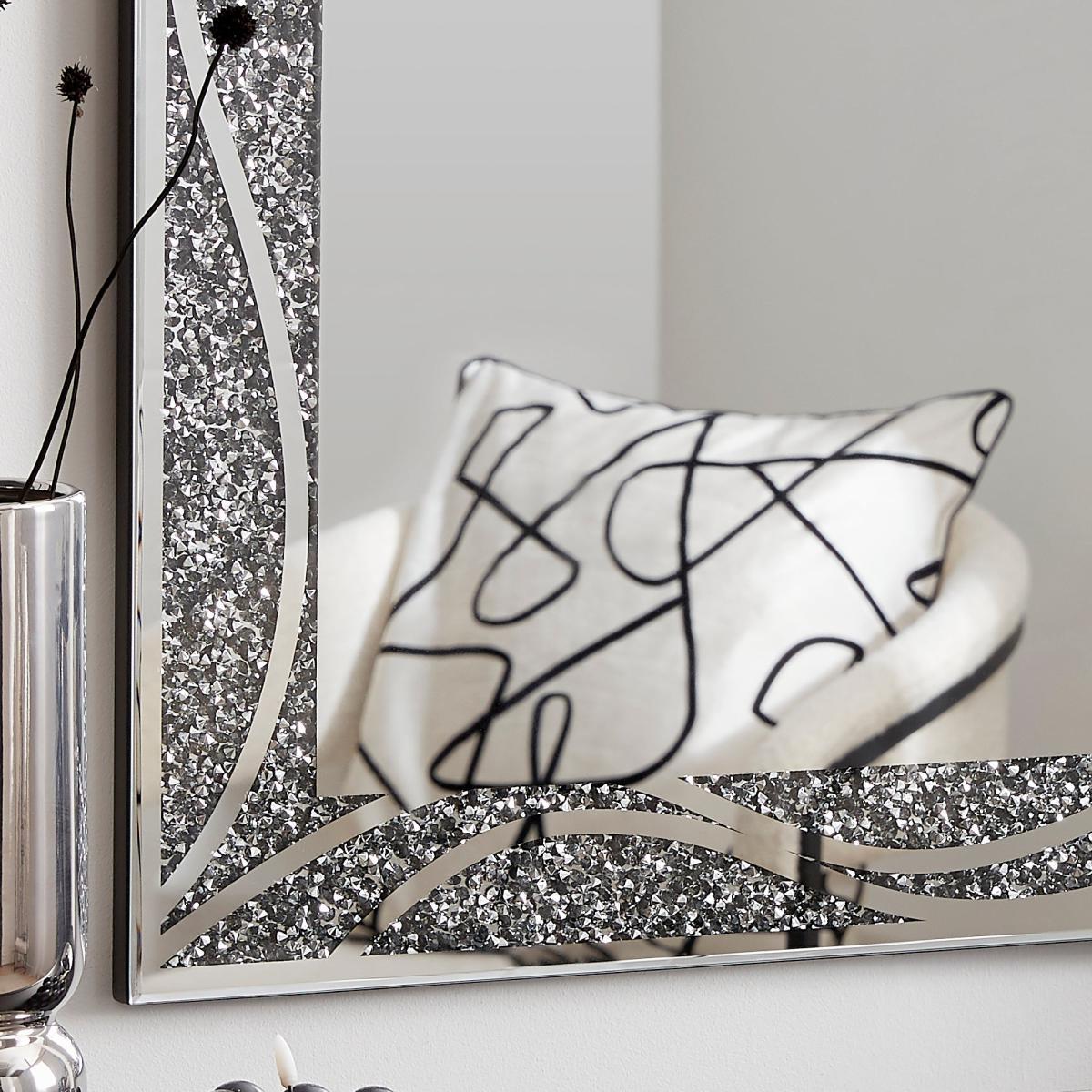 Mirage Smoked Wall Mirror 80x60cm Smoke (Grey) – image 2