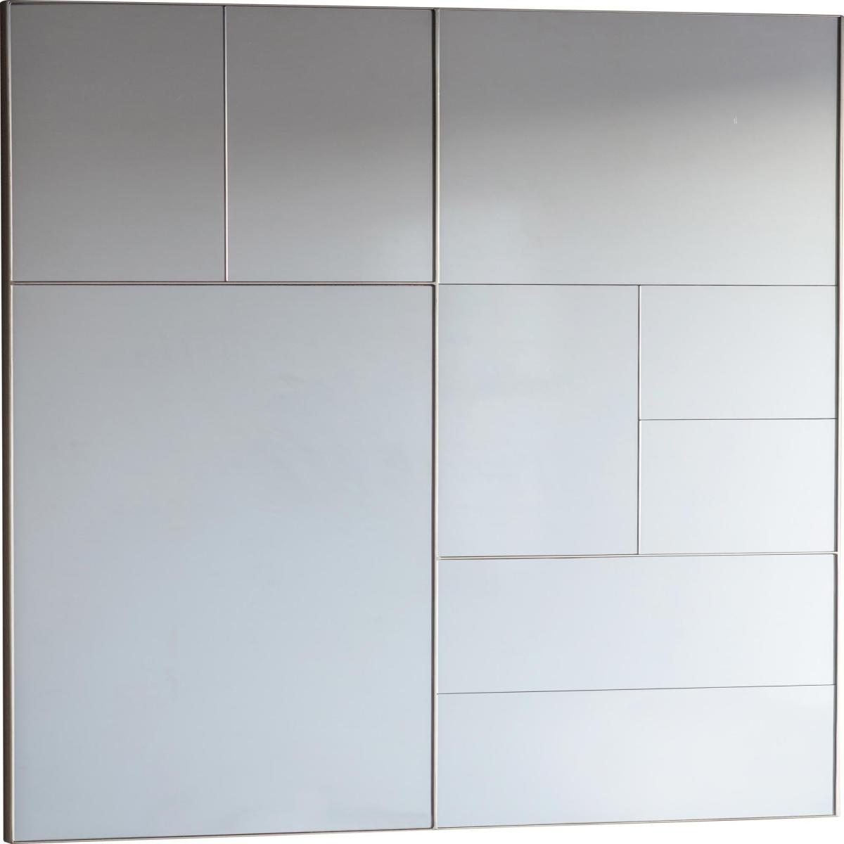 Fulton Mirror  81 x 122cm Silver Silver – image 3