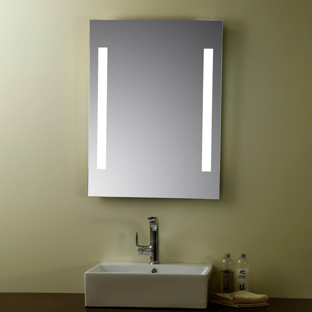 Henbury Illuminated Mirror Stainless Steel – image 4