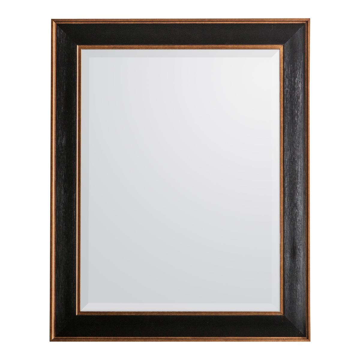 Peoria Mirror 61 x 76cm Black Black – image 3