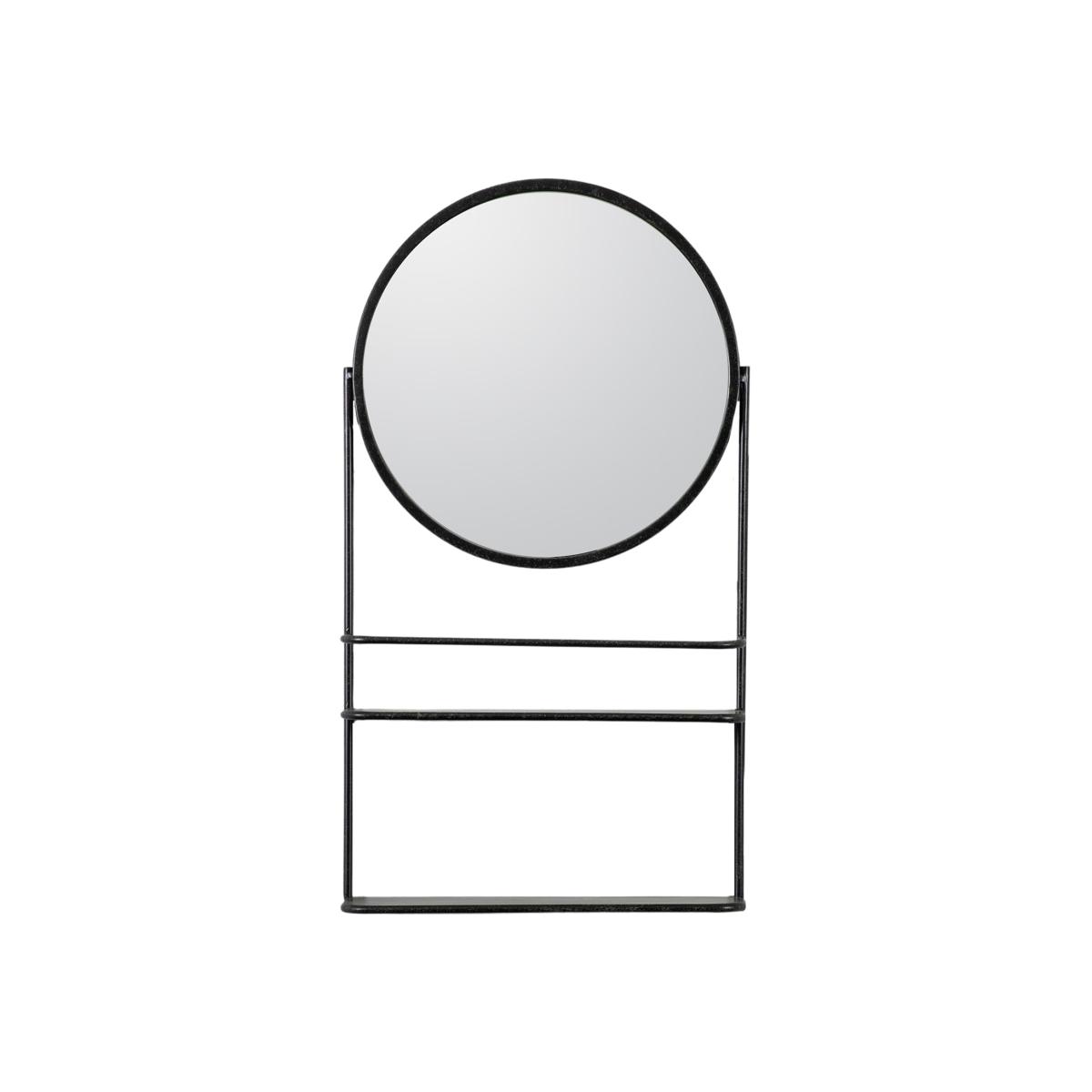 Taylor Mirror 42 x 75cm Black – image 1