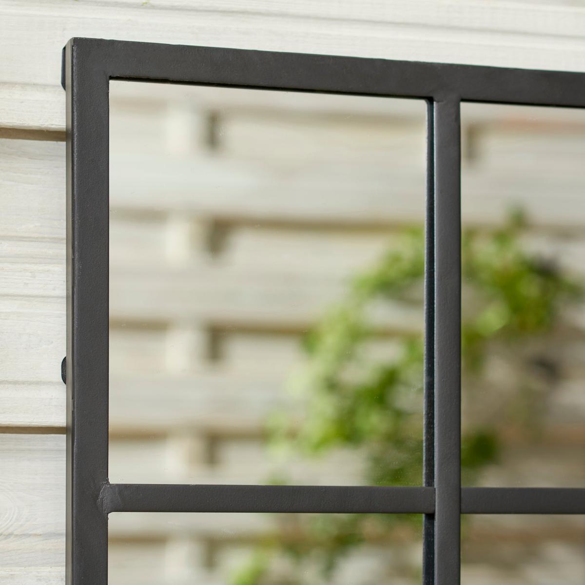 Black Outdoor Mirror Black – image 2