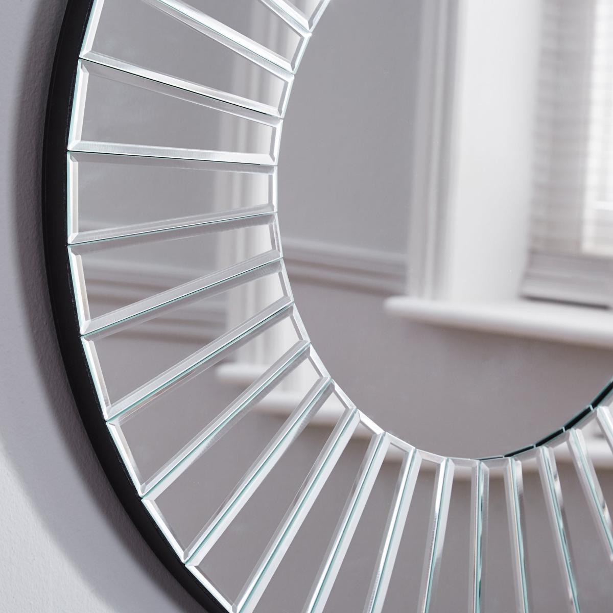 Round Wall Mirror 65cm Clear – image 2