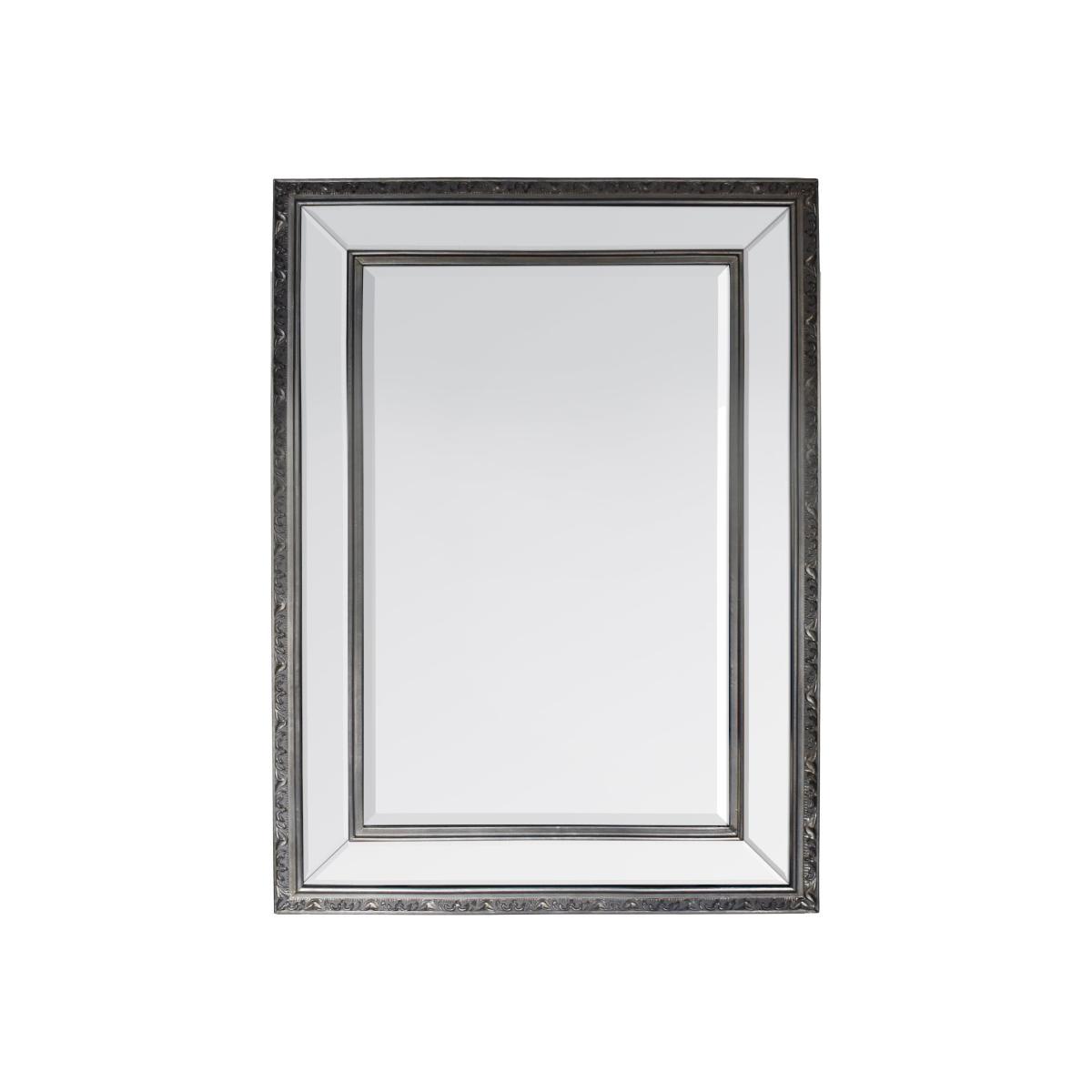 Marylebone Pewter 115x84cm Wall Mirror Grey – image 1