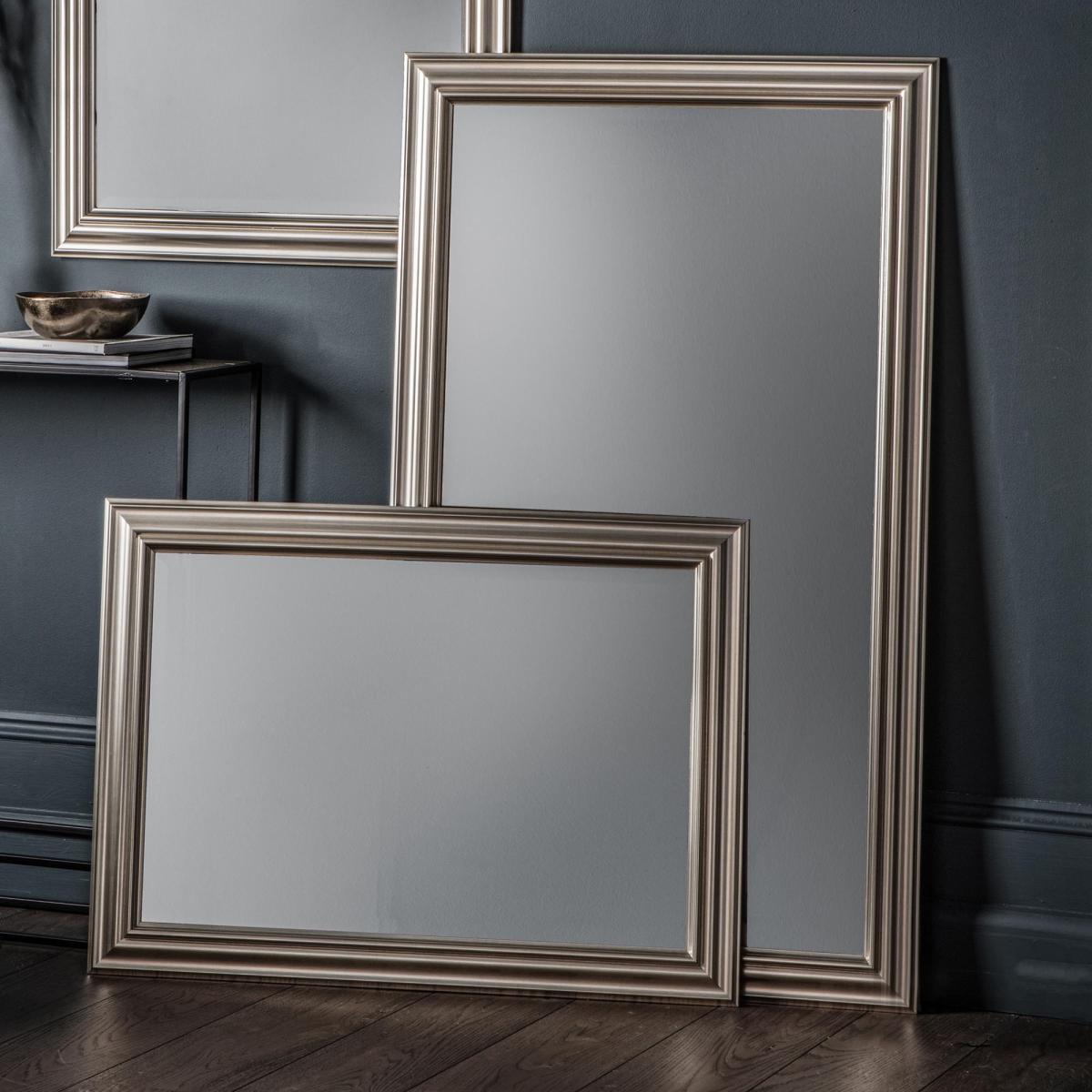 Bromont Rectangle Mirror, Champagne 74x102cm Grey – image 2