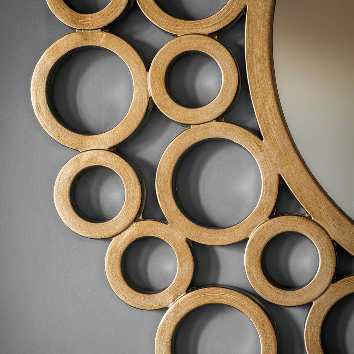 Wrakes Gold Effect 118cm Wall Mirror Gold Effect