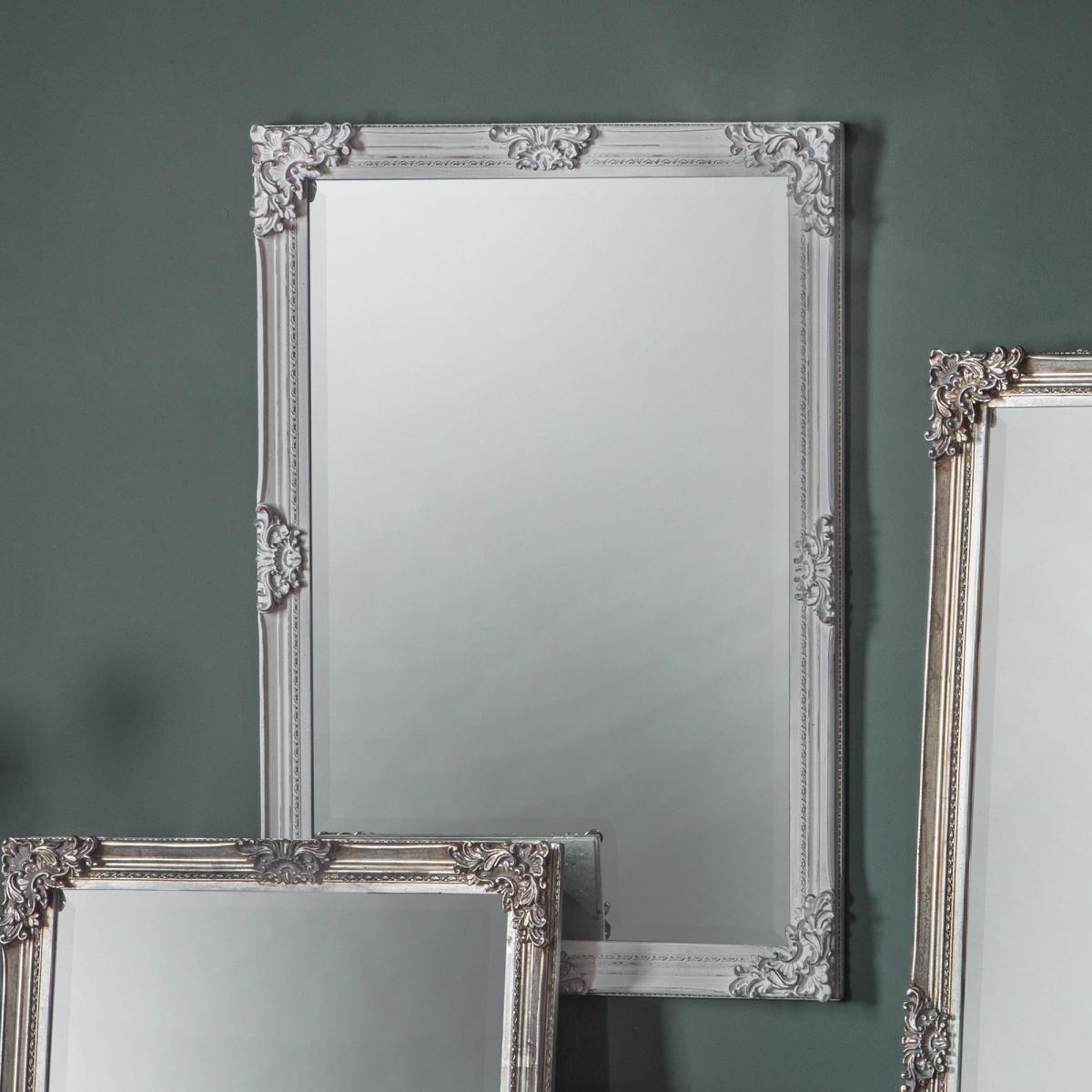 Rociada Rectangle Mirror 72 x 103cm White – image 2