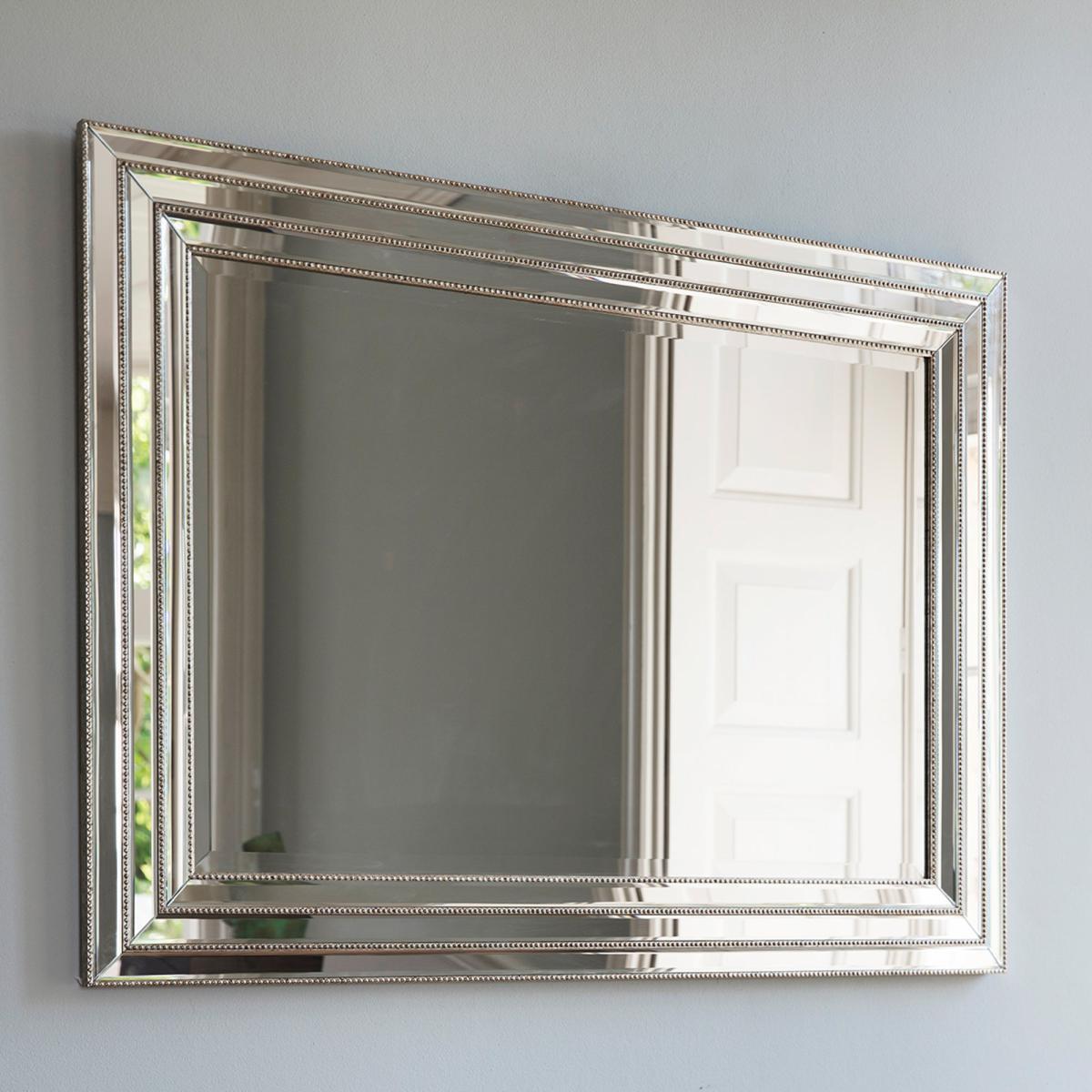 Mabel Wall Mirror 82x112cm Silver – image 1