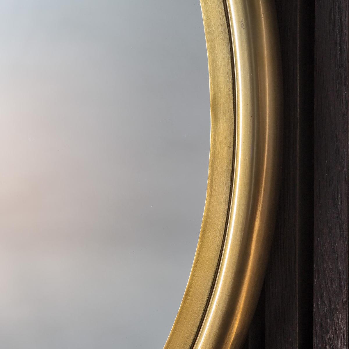Bellevue Round Mirror 76cm Brass Brass – image 2
