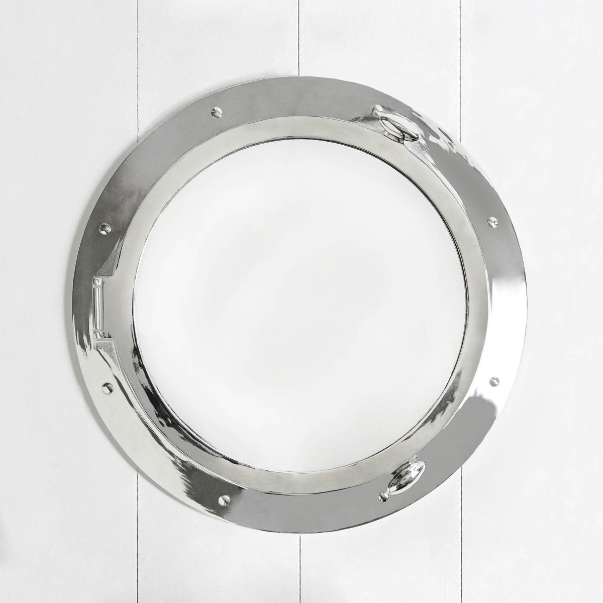 Porthole Mirror Chrome (Silver Effect)