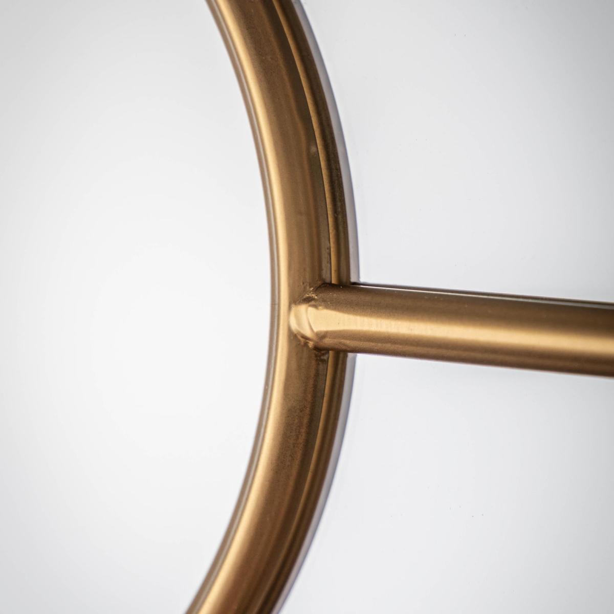 Rath Round Mirror 80cm Gold Effect – image 2