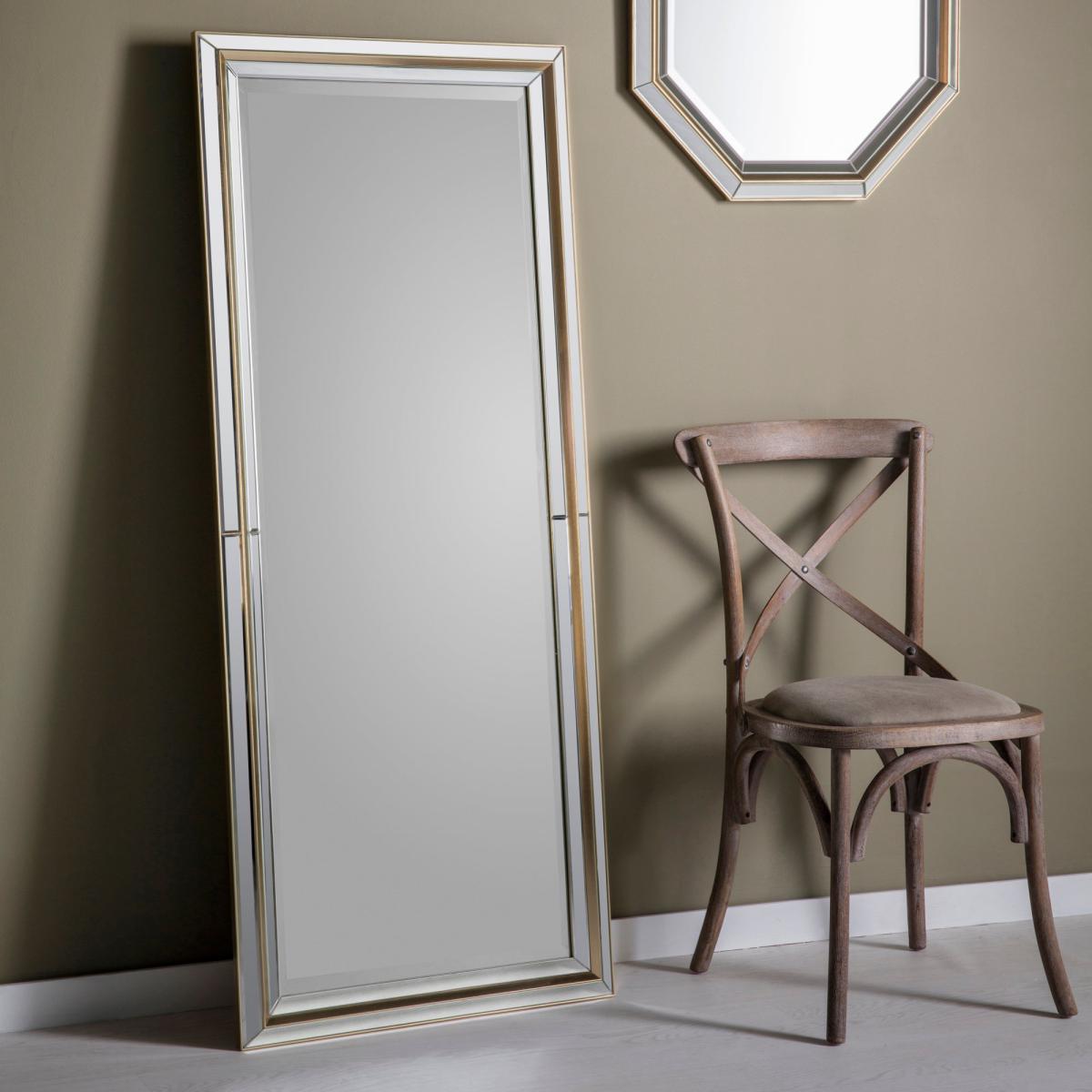 Vogue Gold Effect 62x62cm Wall Mirror Gold Effect – image 3