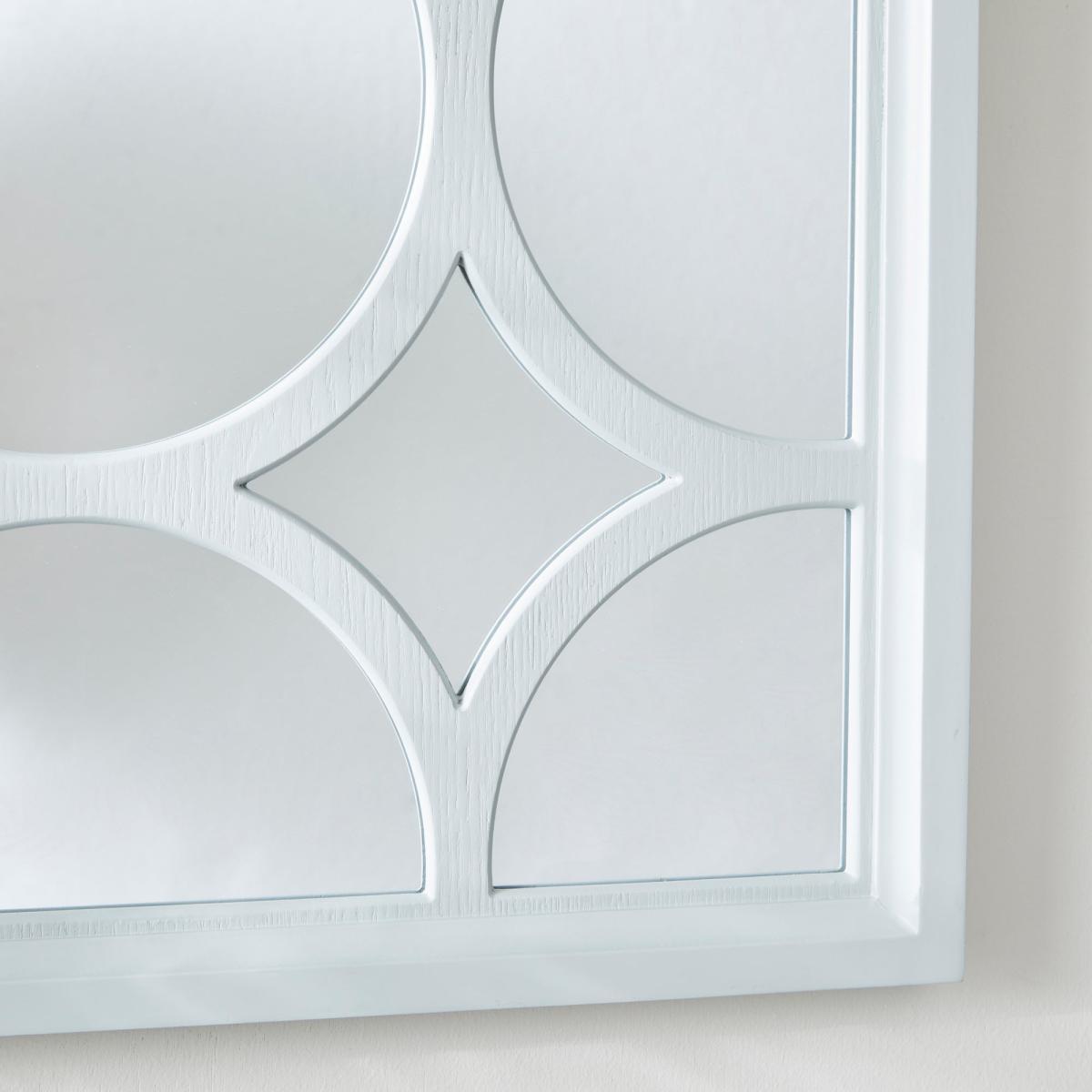 Delphi Wall Mirror Grey – image 2