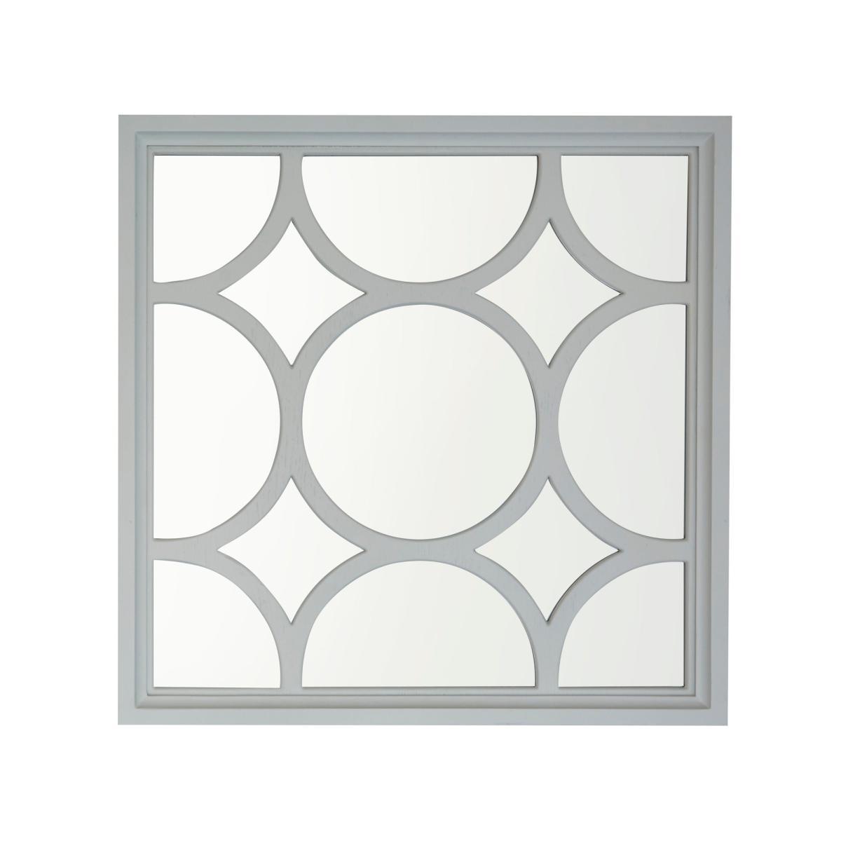 Delphi Wall Mirror Grey – image 4