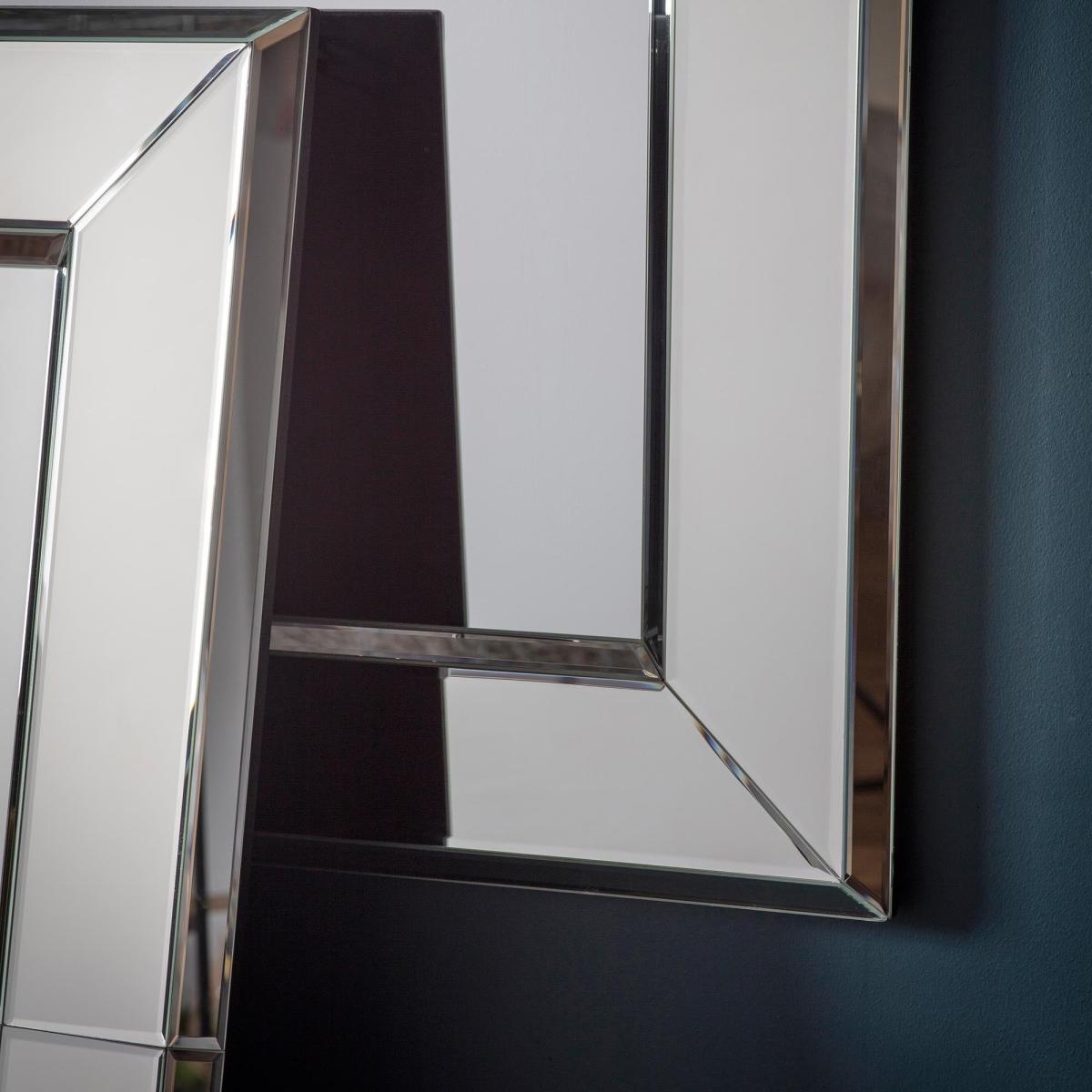 Valenca Rectangle Mirror 80 x 106cm Silver – image 3