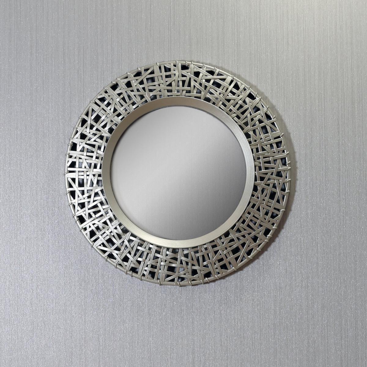 Round Golden Mirror 50cm Gold Effect – image 2