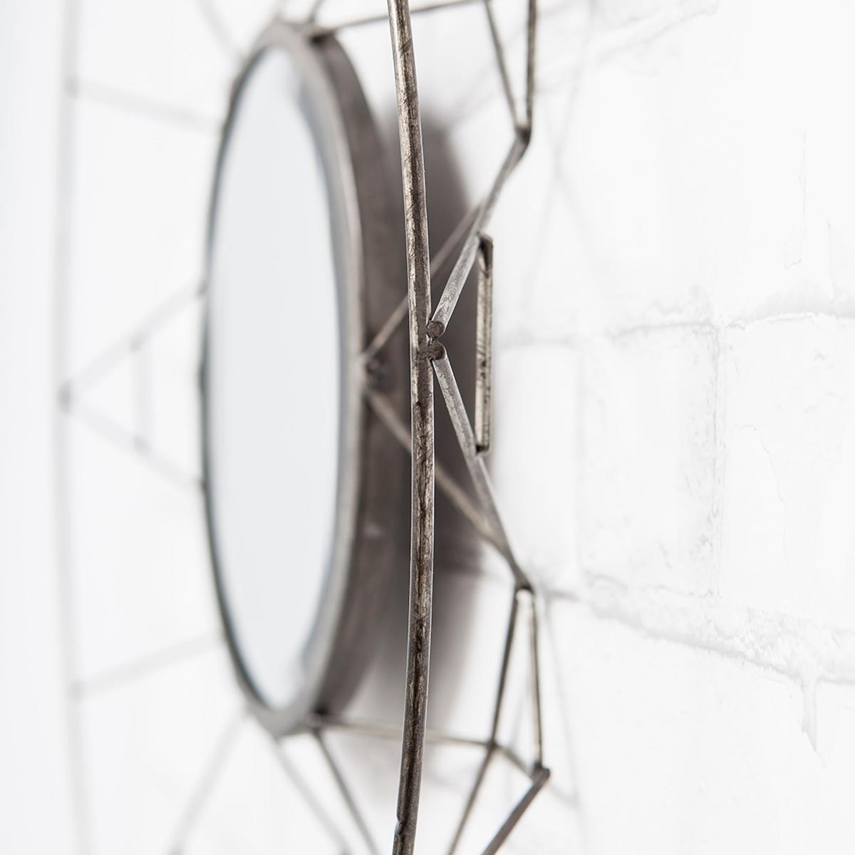 Set of 3 Towson Round Wall Mirrors, 45cm Black – image 2