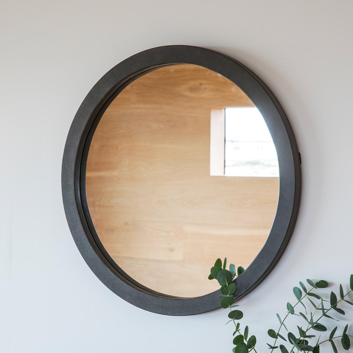 Nikon Round Mirror 61x61cm Grey – image 1