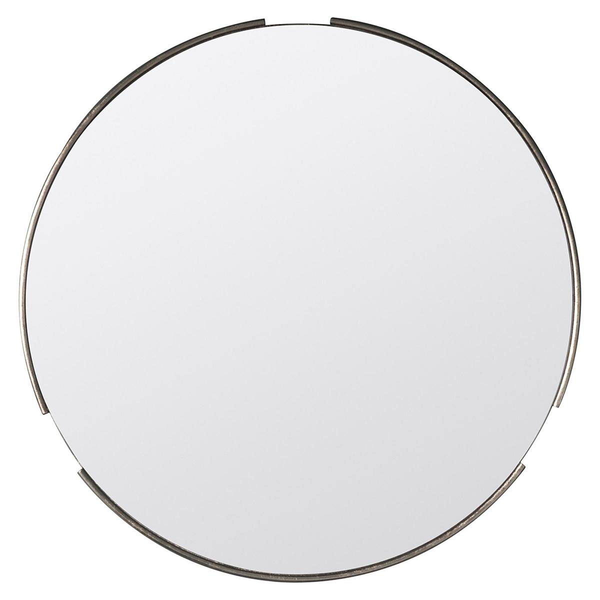 Mora Round Mirror 80cm Silver Silver – image 3