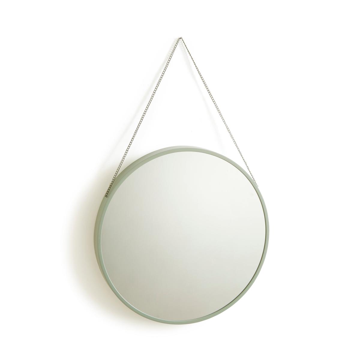 Medium Hanging Chain Wall Mirror Lilypad – image 3