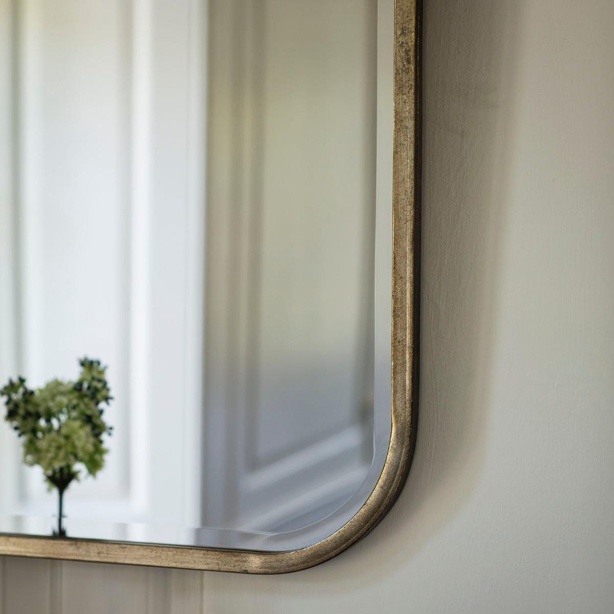 Logan Wall Mirror Gold Effect – image 3