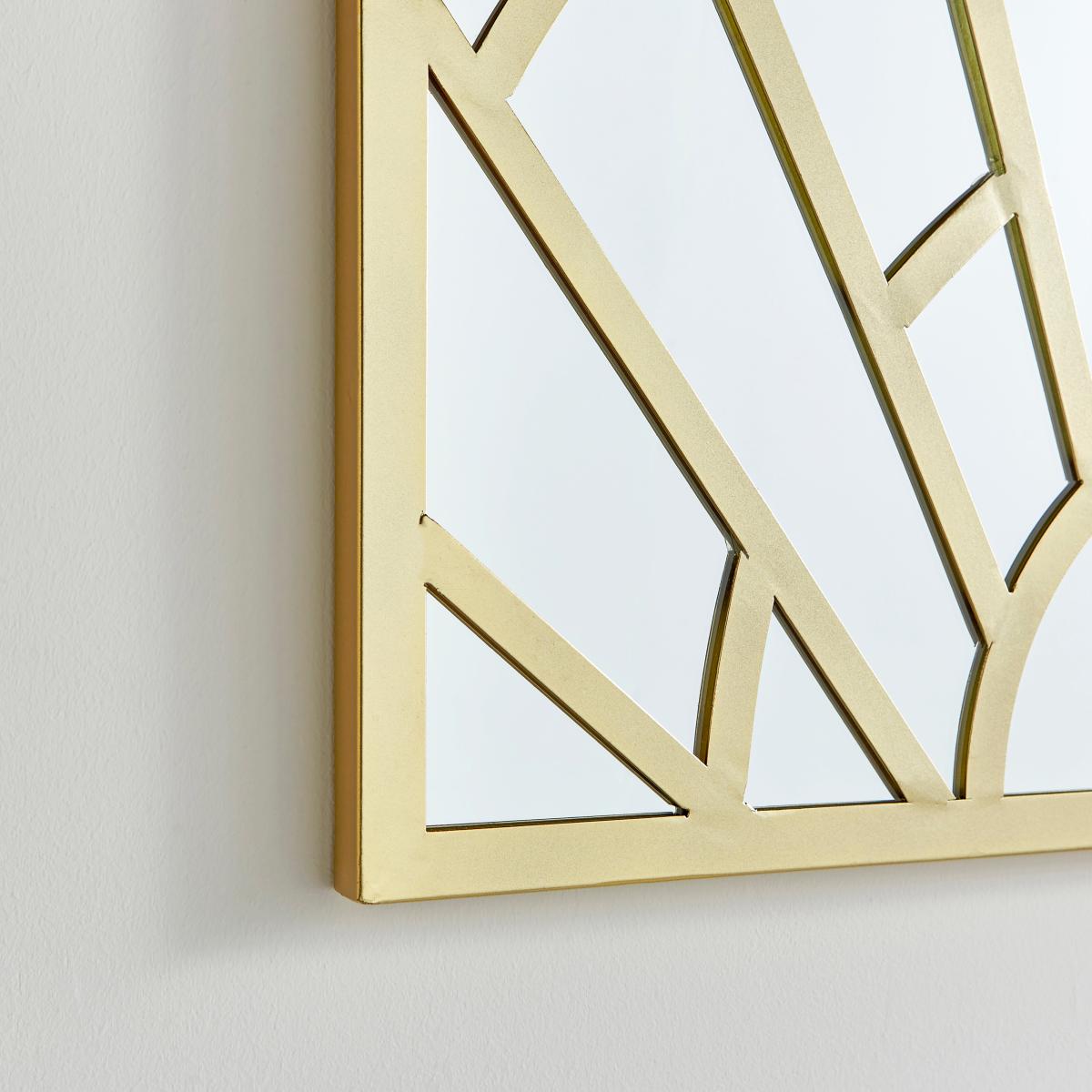 Sun Rays Wall Mirror Gold – image 2