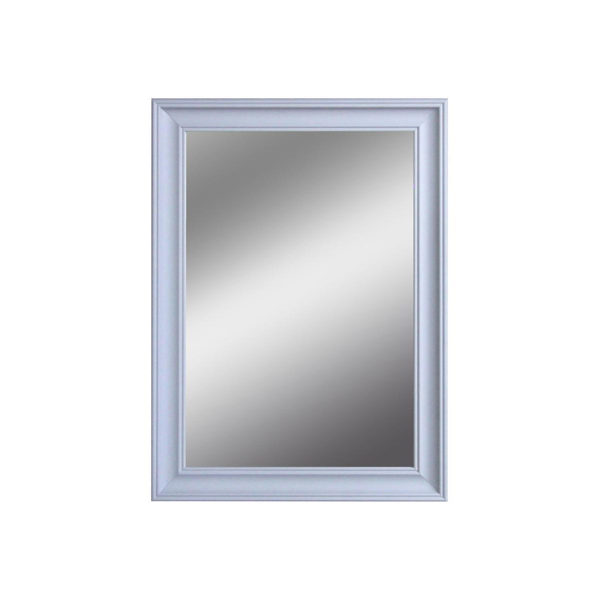 Impressionist Over Mantle Mirror Grey – image 1